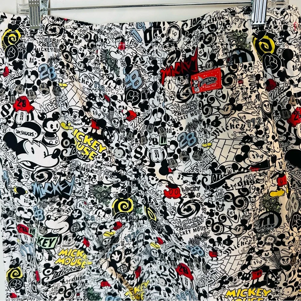 Disney Parks Official‎ Lounge Pants - Mickey Mouse Through The Years Size XL.C21 - Picture 7 of 12